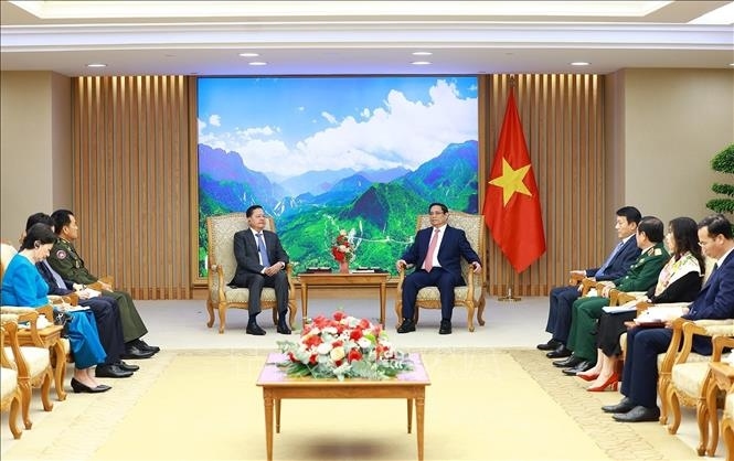 PM hosts Deputy Prime Minister of Cambodia